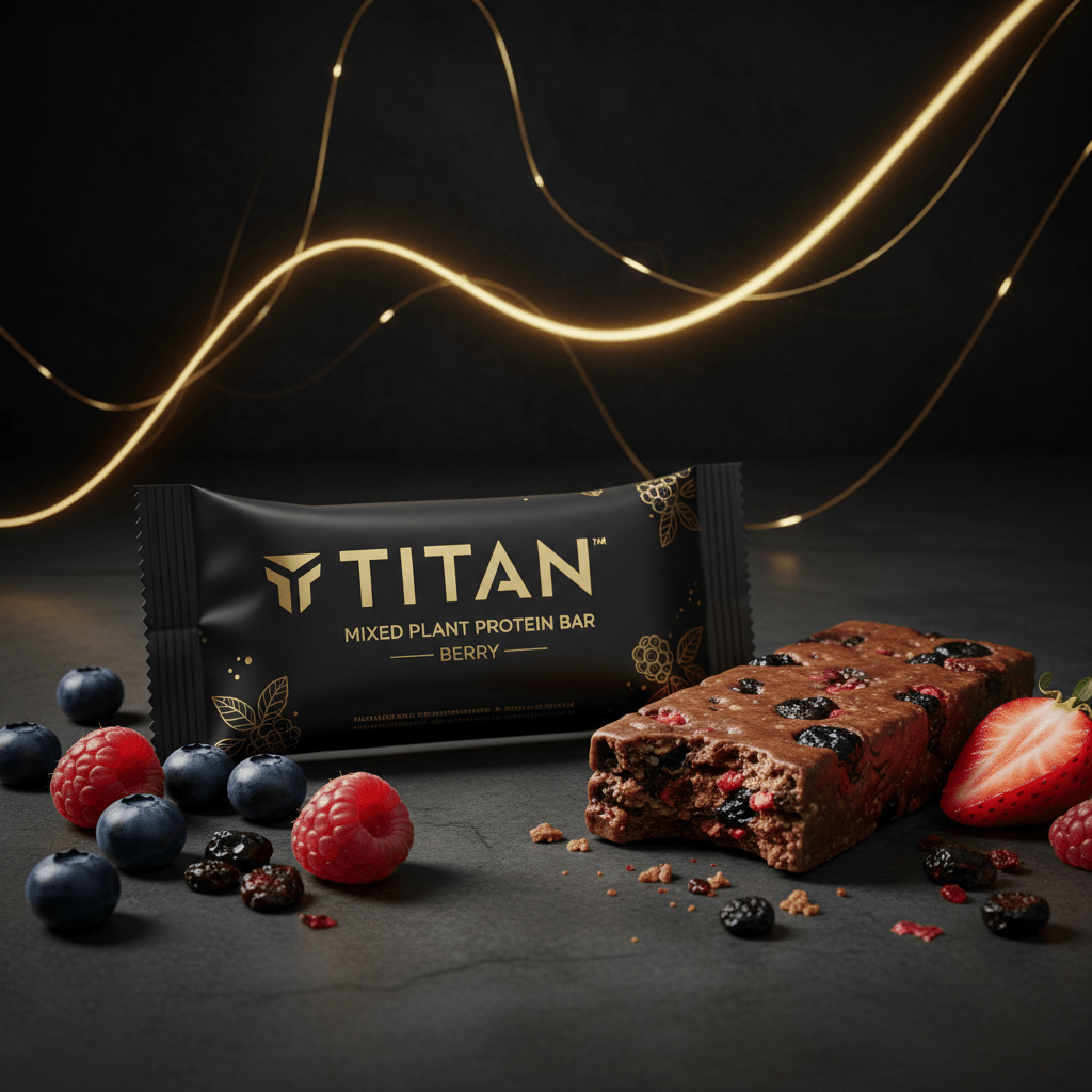 TITAN Mixed Plant Protein Bar - Berry