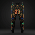 TITAN Men's Athletic Joggers Master Number 33 Crown Edition