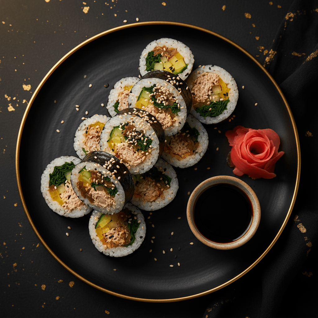 TITAN Korean Tuna Gimbap Roll Seafood Lunch