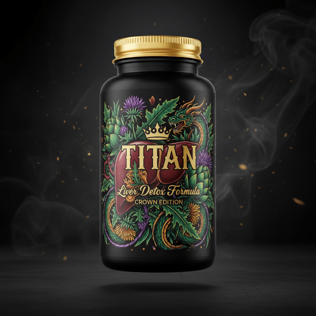 TITAN Liver Detox Formula - Athletic Liver Optimizer