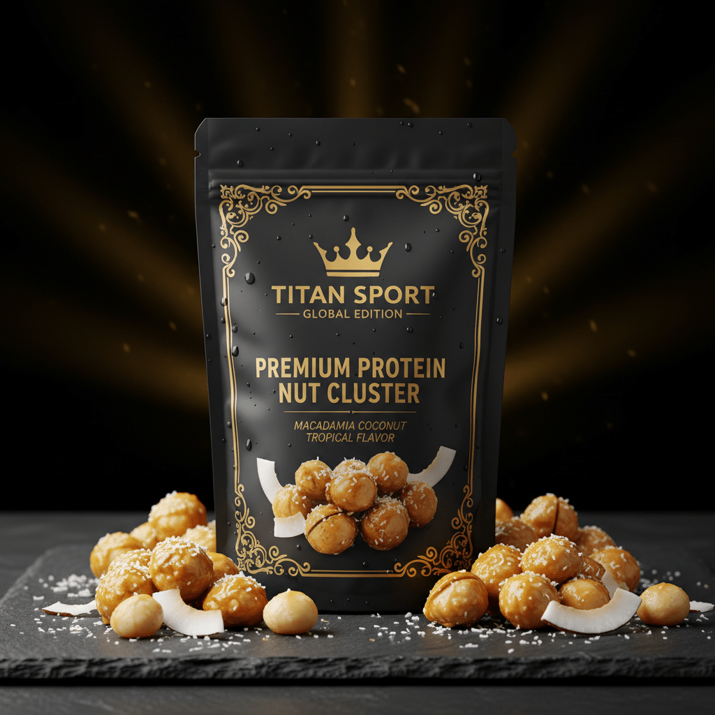 Crown High-Protein Toasted Coconut Macadamia Clusters