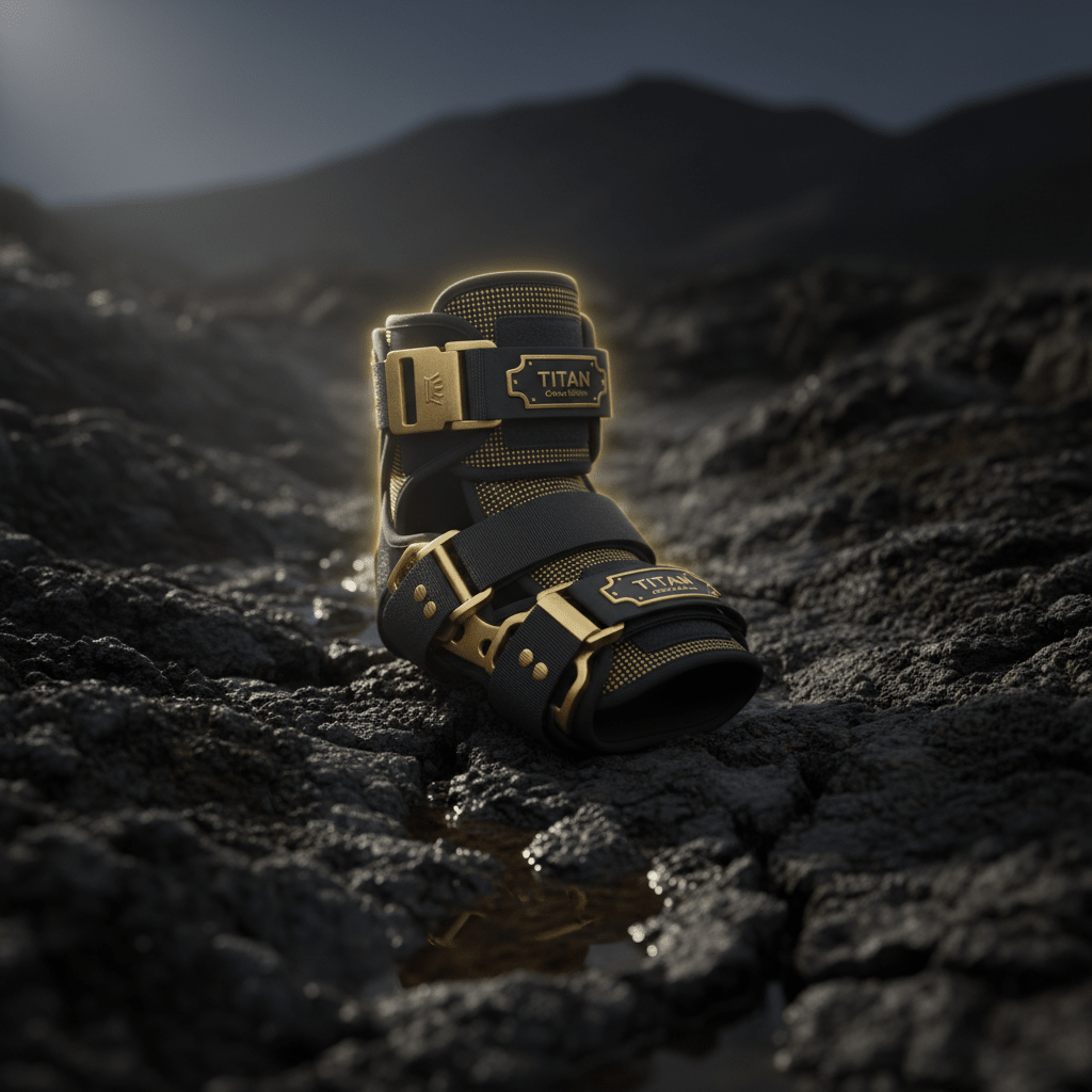 TITAN AnkleForce Elite Tactical Trail Ankle Brace — Crown Edition