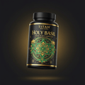 TITAN Organic Holy Basil - Stress Relief & Adaptogen supplement bottle
