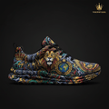 TITAN Crown Edition Color Champion Legend Men's Running Shoe Color Tattoo Art
