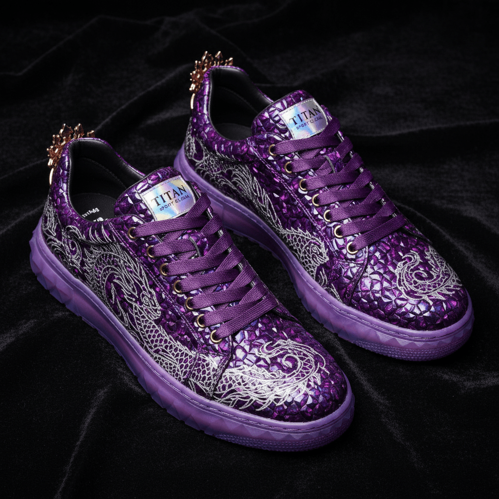 TITAN Crown Edition Drop 005 — Amethyst Purple
