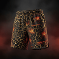 TITAN All-Over Print Shorts - Lava Crack