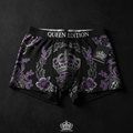 TITAN Women's Cozy Boxer Shorts Crown Edition Lavender Silver