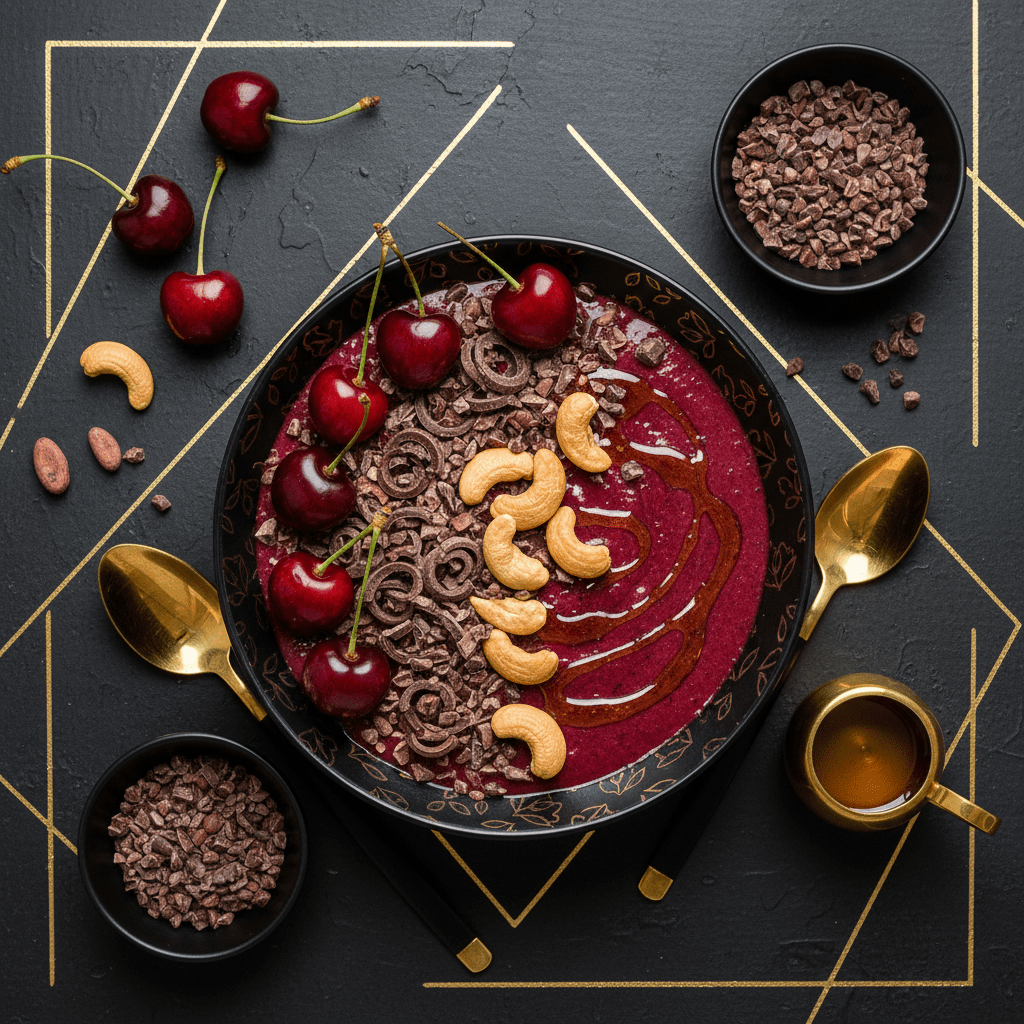 TITAN Cherry Dark Chocolate Recovery Protein Fruit Bowl