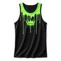 TITAN Neon Drip Crown Tank Top — Crown SWAG Edition