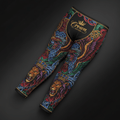 TITAN Crown Edition Tattoo Art Compression Arm Sleeves