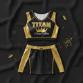 TITAN Crown Edition Cheerleading Uniform Set