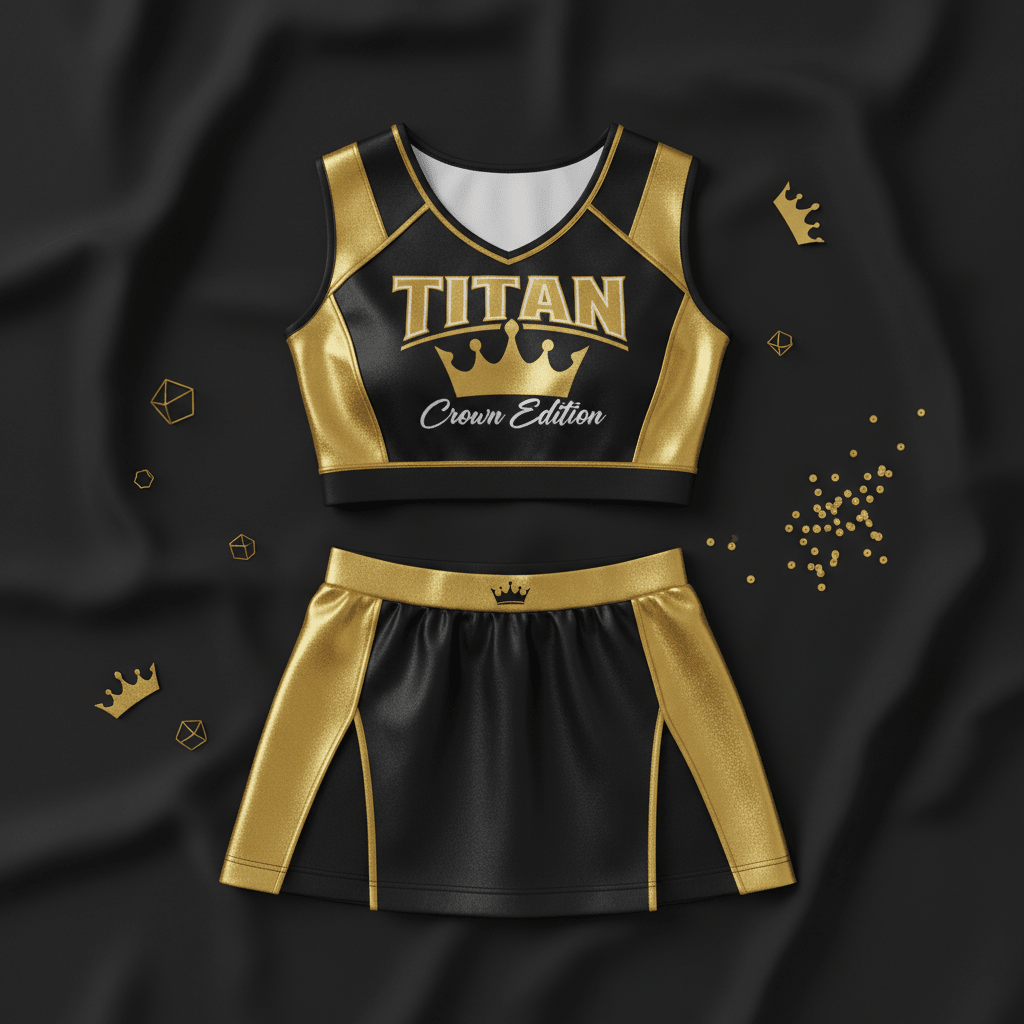 TITAN Crown Edition Cheerleading Uniform Set