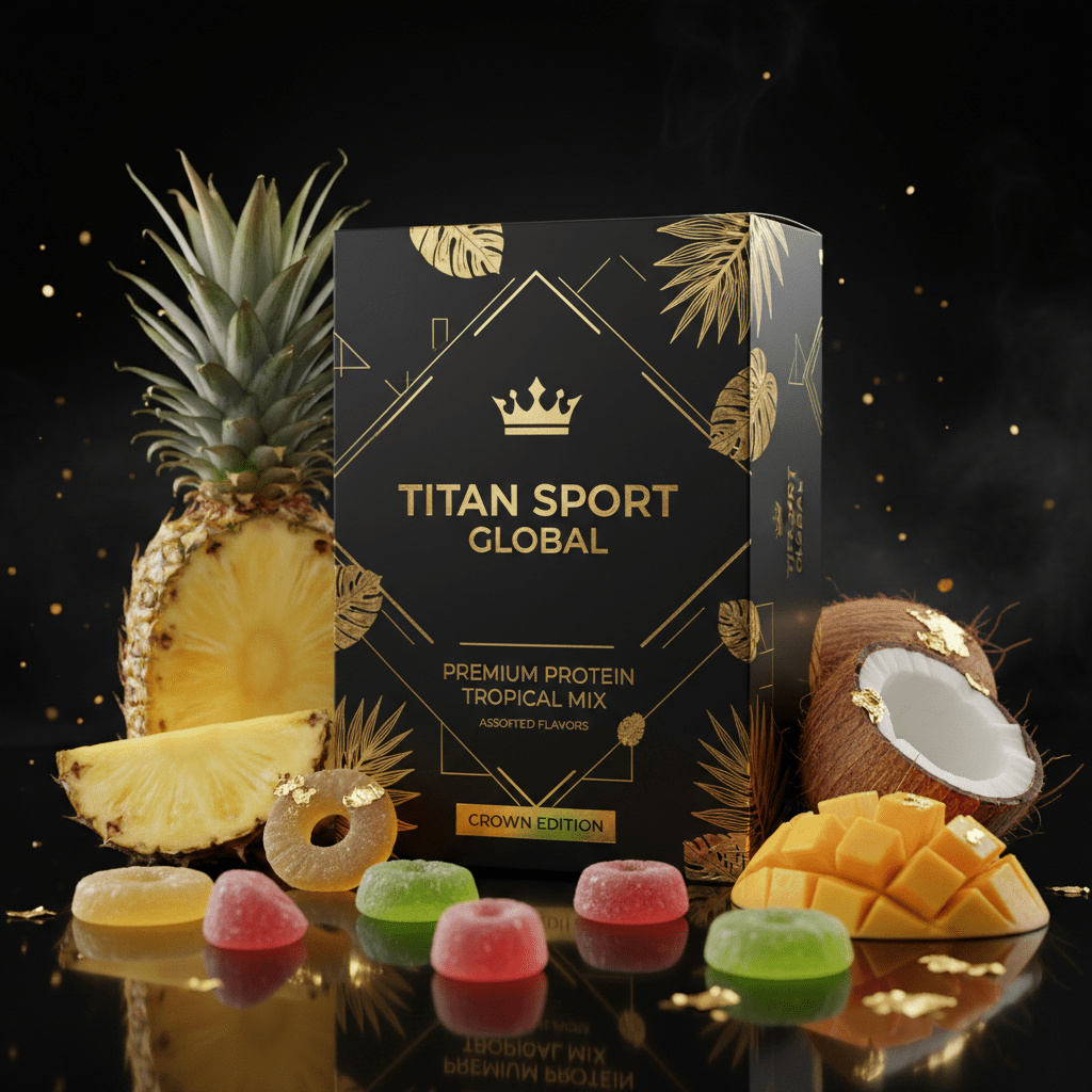 Crown High-Protein Tropical Mix Gummies