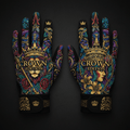 TITAN Crown Edition Tattoo Art Compression Gym Gloves