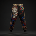 TITAN Women's Sweatpants - White Tiger Empress Crown Edition Design