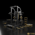 TITAN All-In-One Youth Athlete's First Training Home Gym Kit — Crown Edition