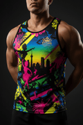 TITAN Men's Brazilian Carnival Muscle Tank Rio Edition