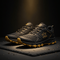 TITAN Pro Trail Running Shoes Black & Gold