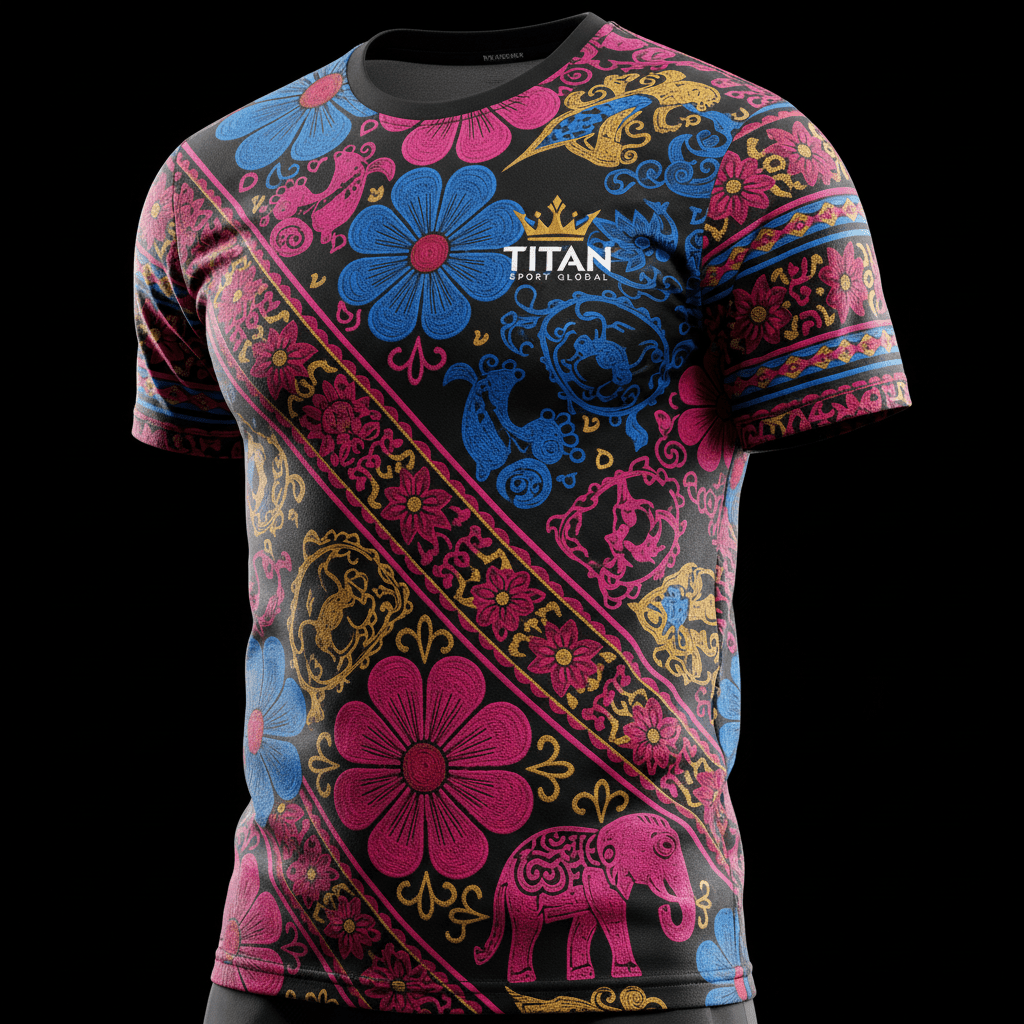 TITAN Hmong Hill Tribe Training Tee Crown Edition