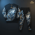 TITAN Thermal Base Layer Set Organic Merino Wool Cold Weather Long Sleeve Top and Leggings