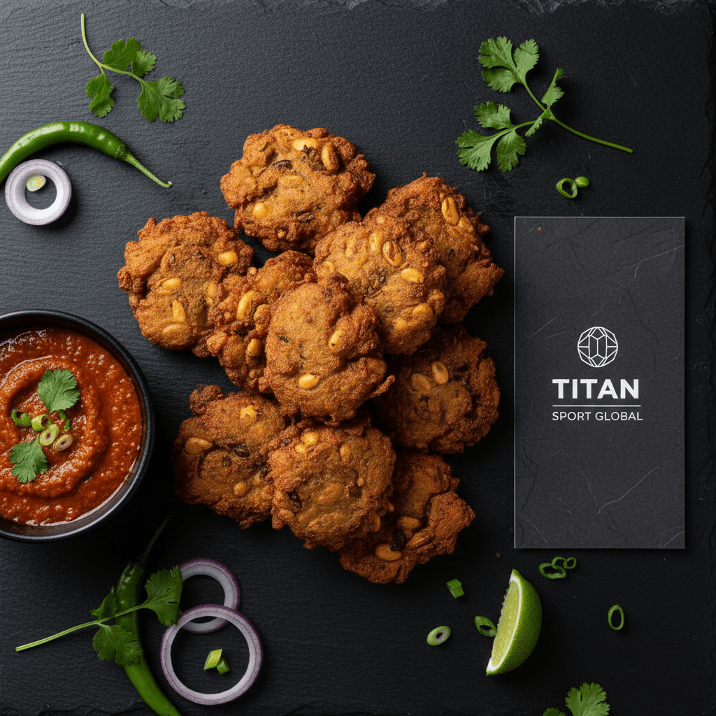 TITAN West African Vegan Akara Bean Fritters Breakfast - High-Protein Meal Plan