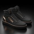 TITAN Black Rose Gold High Top Prestige Edition