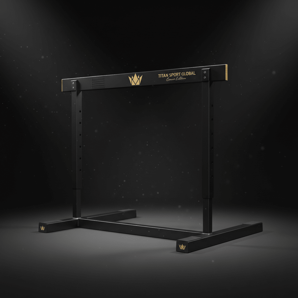 TITAN Crown Adjustable Track Hurdle Competition Grade