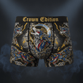 TITAN Men's Boxer Briefs Wolf Pack Crown Edition