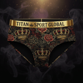 TITAN Crown Edition Women's Golden Crown Sport Briefs — Gold & Black