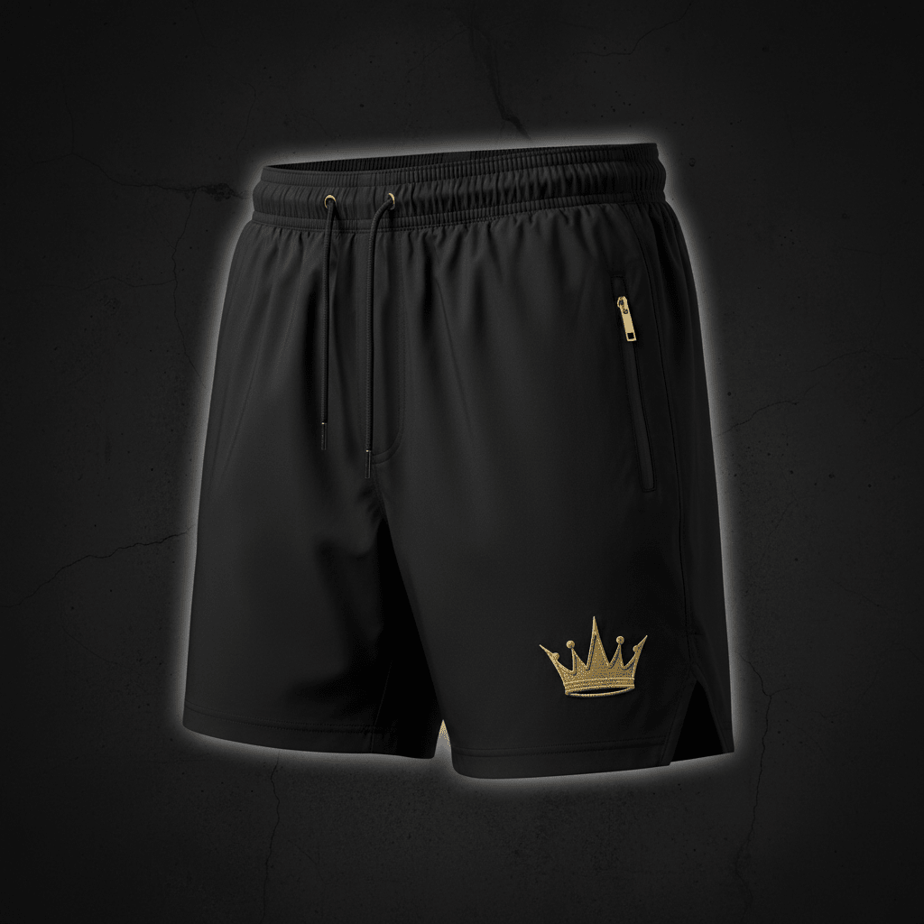 TITAN Crown Training Short Midnight Black