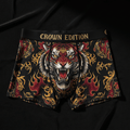 TITAN Men's Boxer Briefs Tiger King Crown Edition