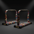 TITAN Crown Edition Parallette Bars — Crown Edition matte black and gold