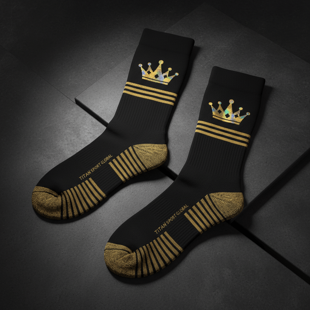 TITAN Soccer Compression Socks Crown Edition