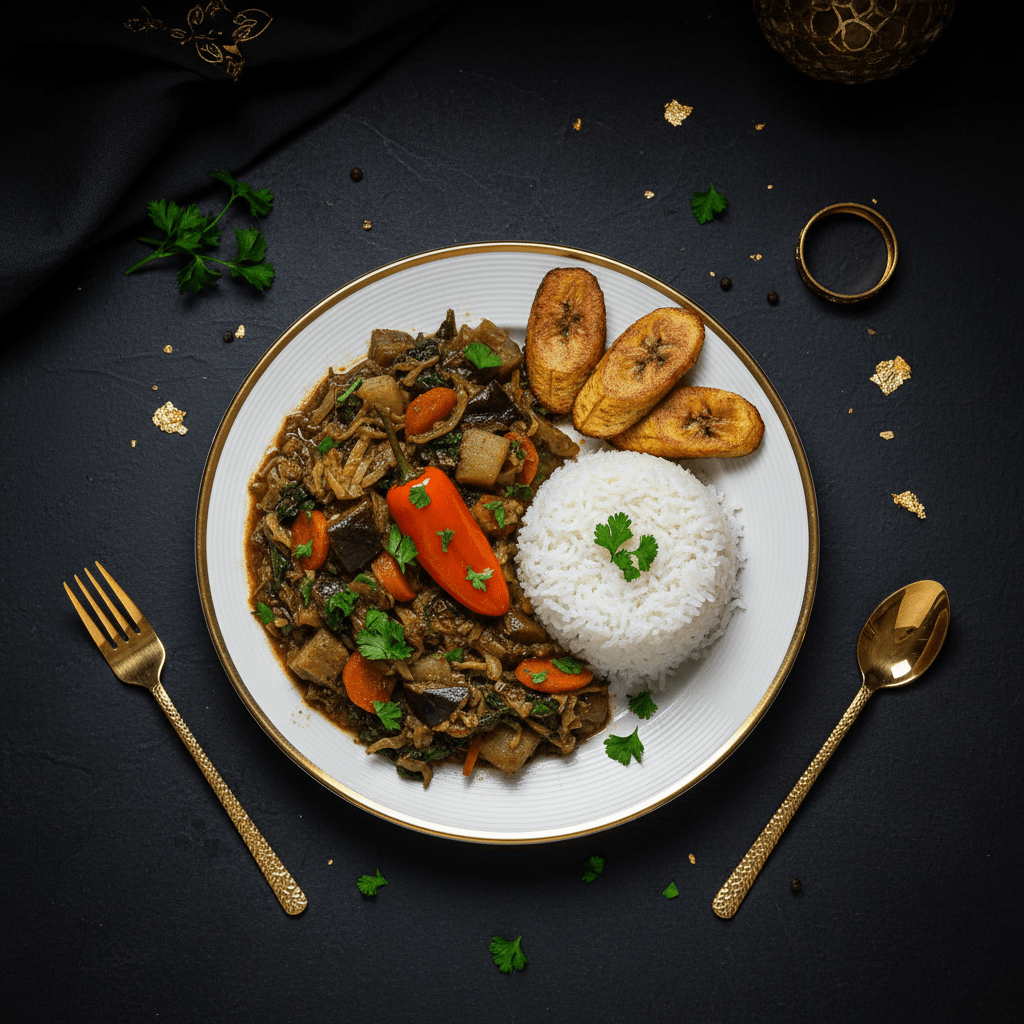 TITAN Haitian Legim Vegetable Stew Vegan Muscle Dinner