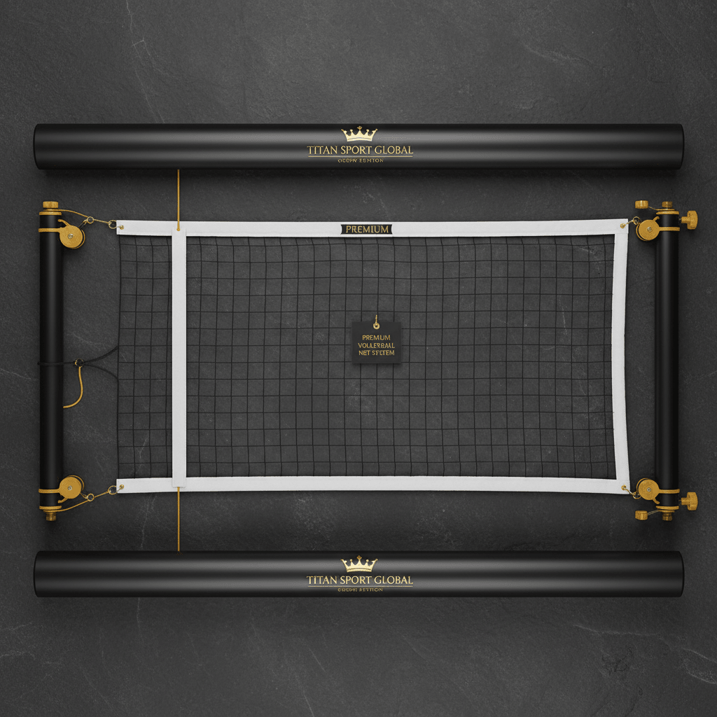 TITAN Crown Edition Volleyball Net System