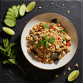 TITAN Thai Larb Tofu Vegan Salad Lunch Bowl