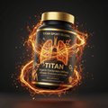 TITAN Organic Cordyceps Militaris - Athletic Endurance Booster supplement bottle