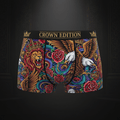 TITAN Crown Edition Men's Boxer Briefs — Dragon Fire Tattoo Art