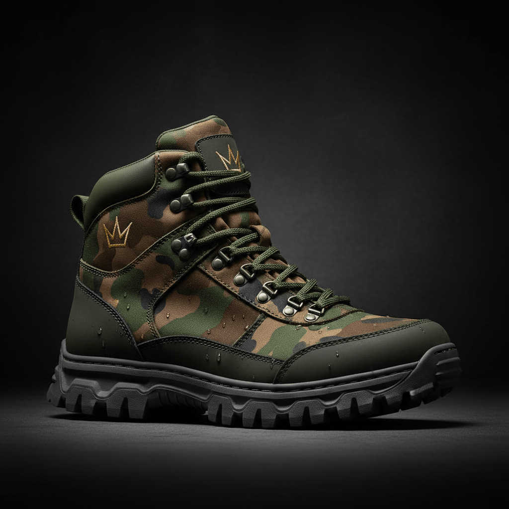 TITAN Hiking Boot Forest Camo Crown