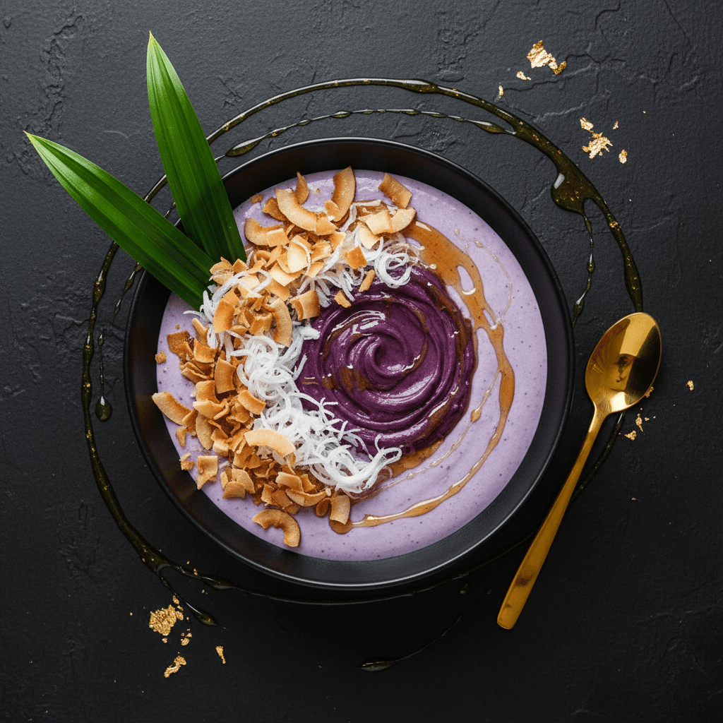 TITAN Ube Purple Yam Filipino Crown Protein Fruit Bowl