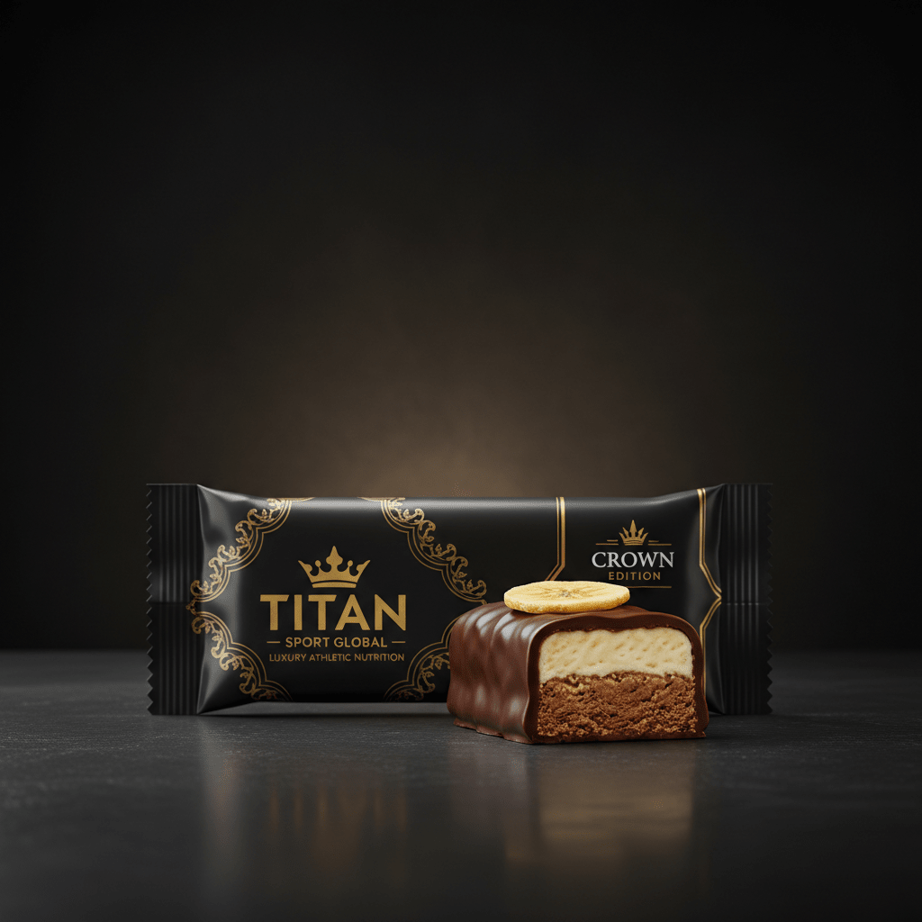 Crown Banana Dark Chocolate Protein Bar — TITAN SPORT GLOBAL