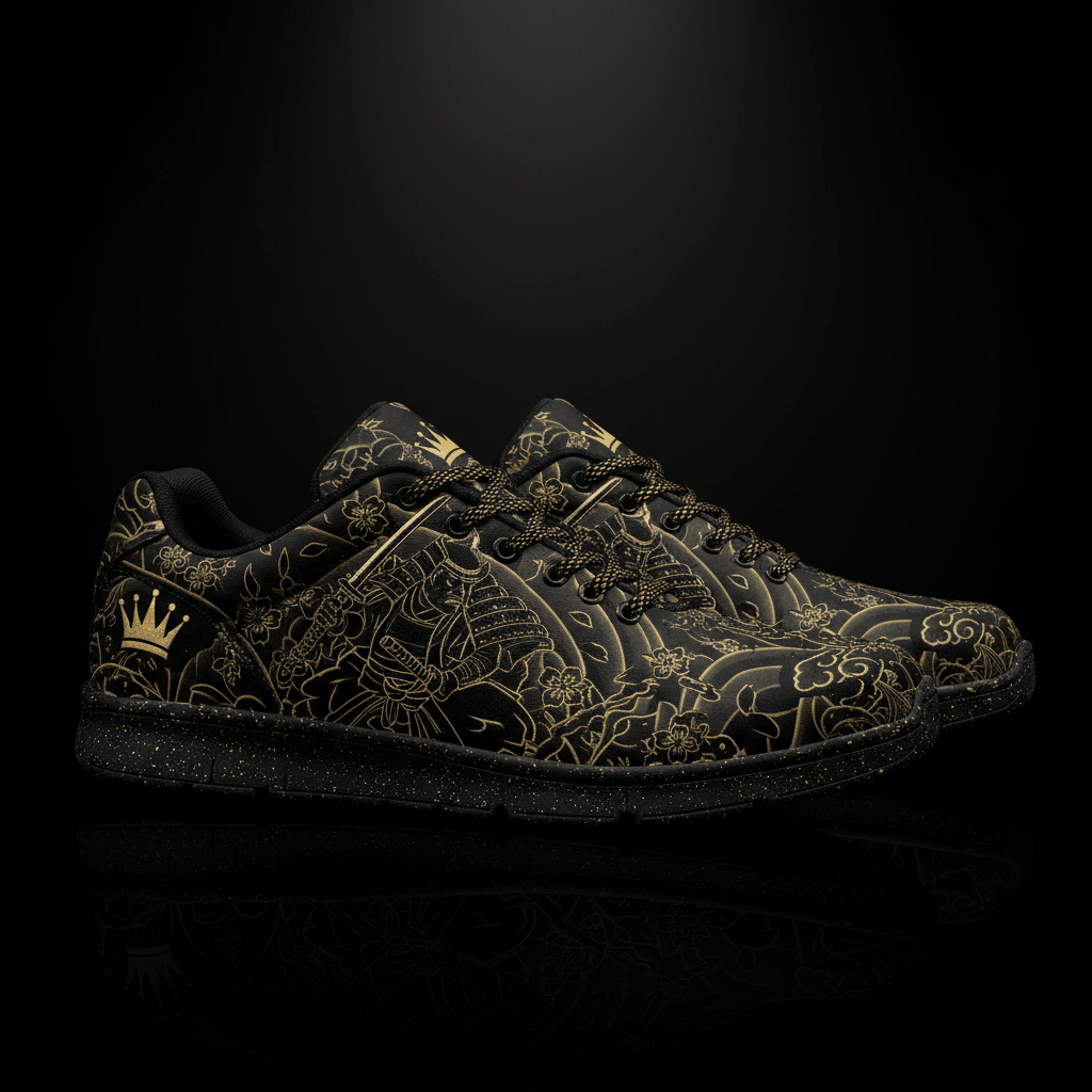 TITAN Crown Edition Samurai Men's Training Shoe Tattoo Art