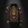 TITAN Testosterone Booster - Natural T-Support Formula 60 Capsules