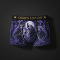 TITAN Crown Edition Men's Boxer Briefs — Wolf Pack Tattoo Art