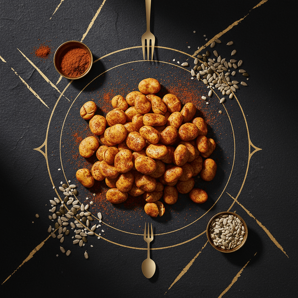 TITAN Roasted Fava Bean Smoky Snack