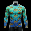 TITAN Rash Guard Ocean Wave Crown SWAG Edition