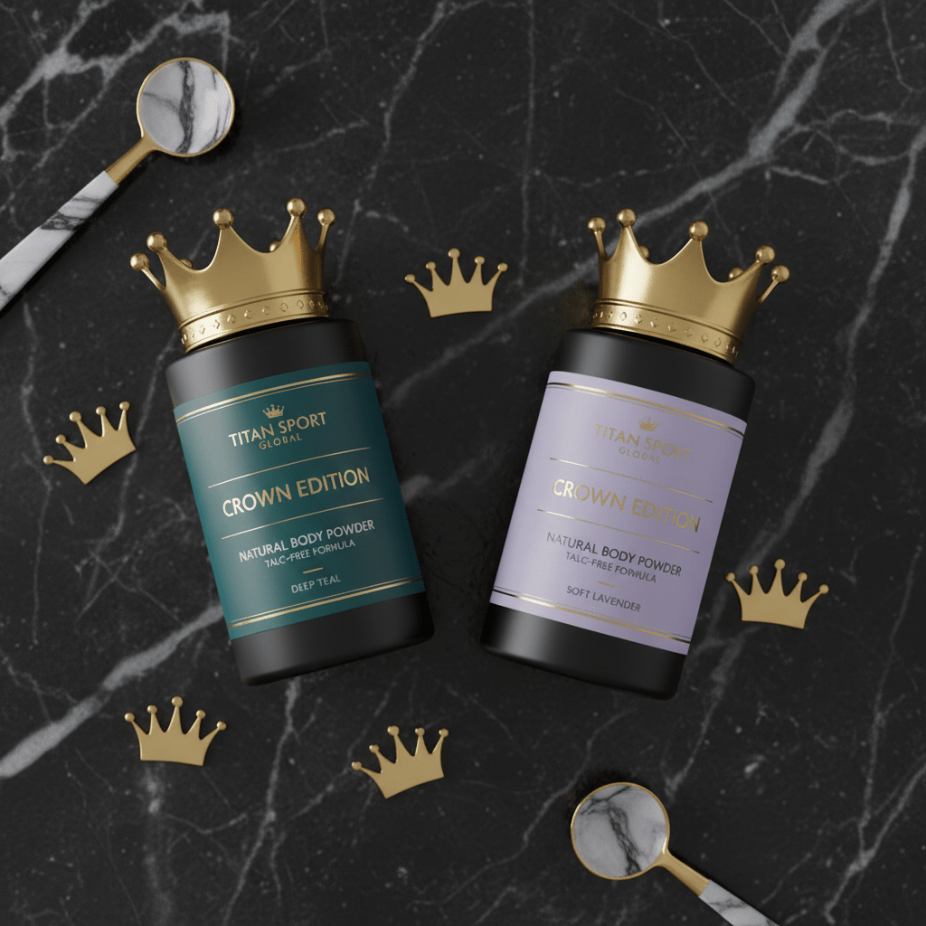 TITAN Crown Edition His & Hers Natural Body Powder Set