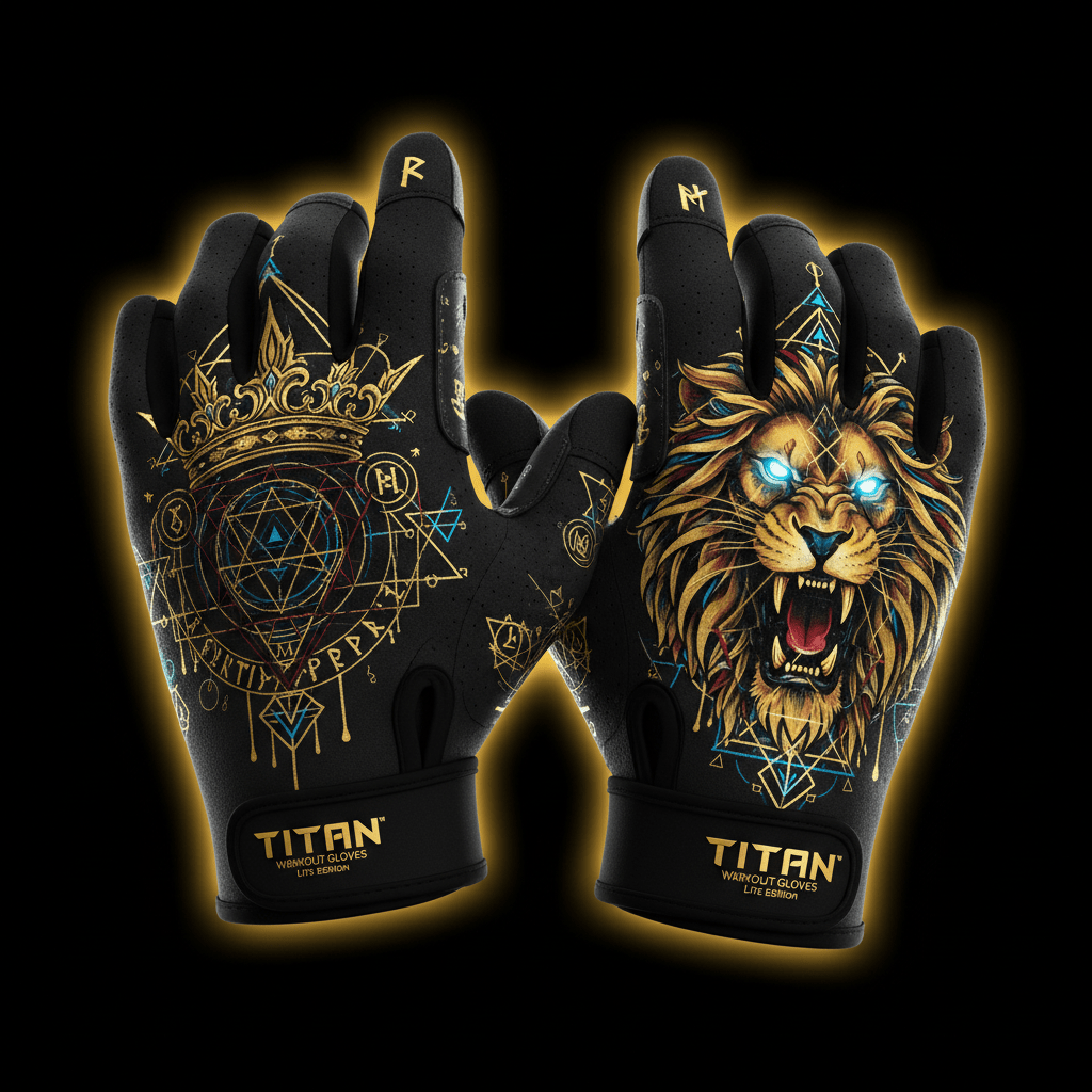 TITAN Workout Gloves Lite Crown Edition