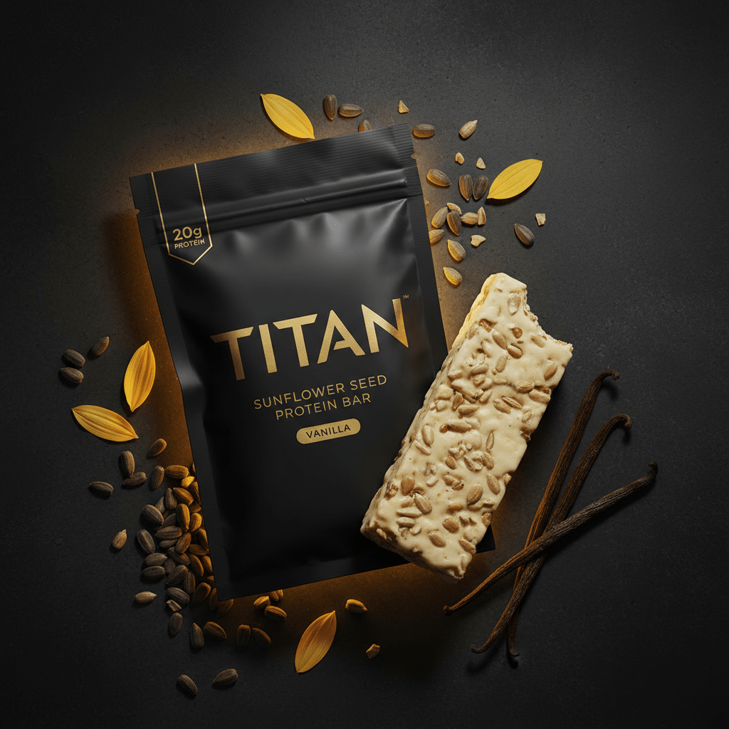 TITAN Sunflower Seed Protein Bar - Vanilla