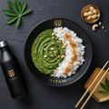 TITAN Mozambican Vegan Matapa Cassava Leaf & Peanut Breakfast Bowl